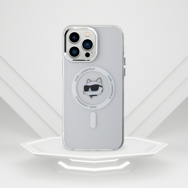 Karl Lagerfeld KLHMP14XHLSCHH Apple iPhone 14 Pro Max 6.7″ baltos spalvos kietas dėklas IML Metal Choupette Head aprašymas - Prekės nuotrauka Karl Lagerfeld KLHMP14XHLSCHH Apple iPhone 14 Pro Max 6.7″ baltos spalvos kietas dėklas IML Metal Choupette Head aprašymas - Prekės nuotrauka