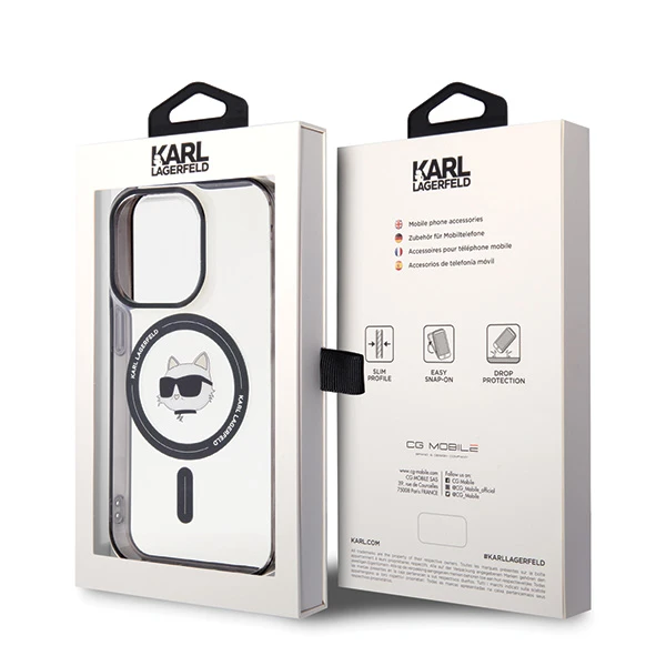 Karl Lagerfeld KLHMP15LHCHNOTK Apple iPhone 15 Pro 6.1 Karl Lagerfeld KLHMP15LHCHNOTK Apple iPhone 15 Pro 6.1