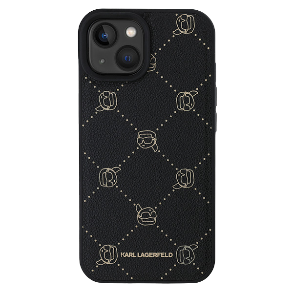 Karl Lagerfeld KLHMP15LPGKHPHK iPhone 15 Pro 6.1″ juodos spalvos Magsafe Karl Head dėklas aprašymas - Prekės nuotrauka