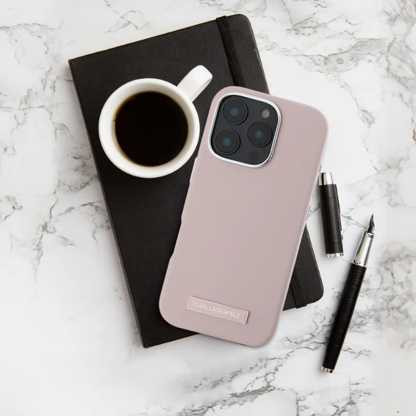 Karl Lagerfeld KLHMP15LPGMSRPP Apple iPhone 15 Pro 6.1