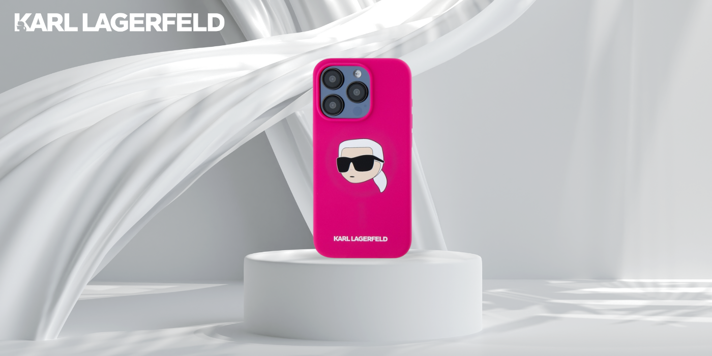 Karl Lagerfeld KLHMP15LSKHPPLF Apple iPhone 15 Pro 6.1″ fuschia kietas dėklas Silicone Karl Head Print Magsafe aprašymas - Prekės nuotrauka Karl Lagerfeld KLHMP15LSKHPPLF Apple iPhone 15 Pro 6.1″ fuschia kietas dėklas Silicone Karl Head Print Magsafe aprašymas - Prekės nuotrauka