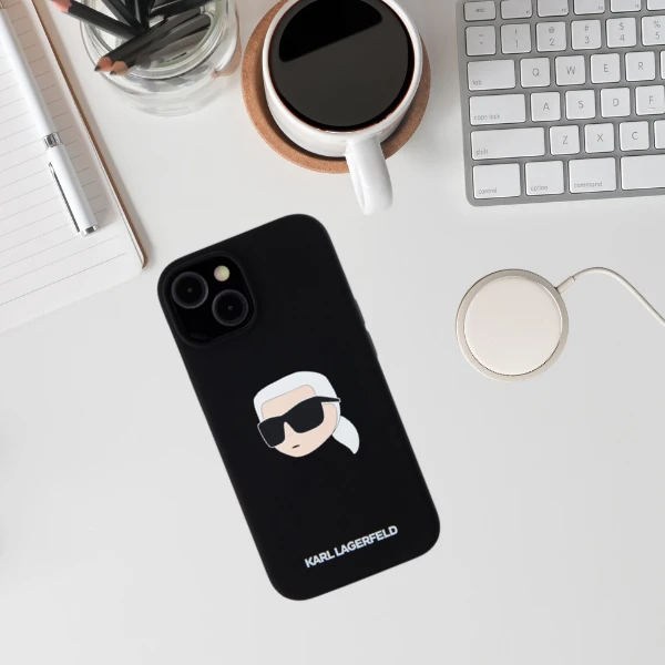 Karl Lagerfeld KLHMP15LSKHPPLK Apple iPhone 15 Pro 6.1