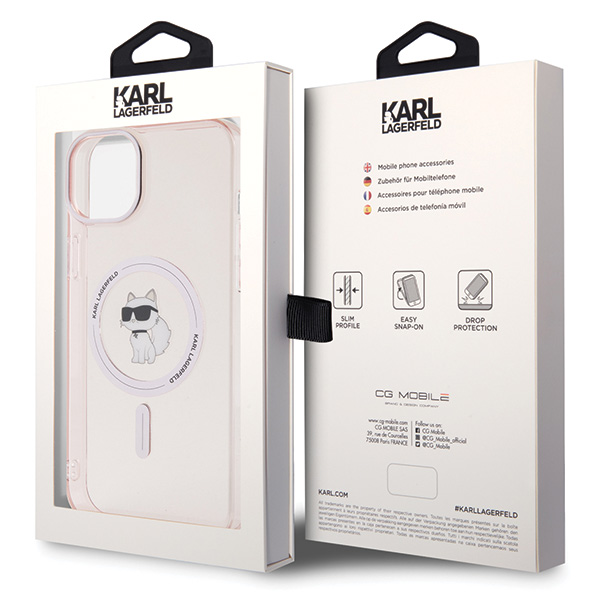 Karl Lagerfeld KLHMP15MHFCCNOP Apple iPhone 15 Plus / 14 Plus 6.7″ rožinės spalvos kietas dėklas IML Choupette MagSa aprašymas - Prekės nuotrauka Karl Lagerfeld KLHMP15MHFCCNOP Apple iPhone 15 Plus / 14 Plus 6.7″ rožinės spalvos kietas dėklas IML Choupette MagSa aprašymas - Prekės nuotrauka