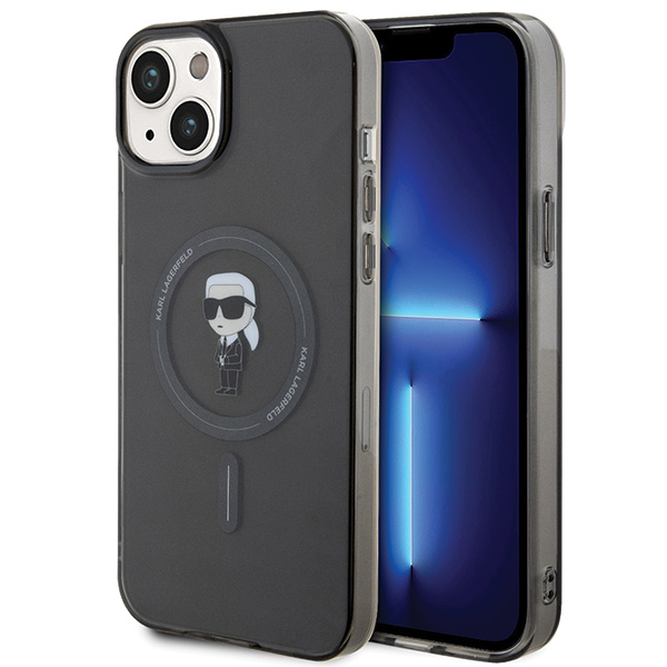 Karl Lagerfeld KLHMP15MHFCKNOK Apple iPhone 15 Plus / 14 Plus 6.7″ juodos spalvos kietas dėklas IML Ikonik MagSafe aprašymas - Prekės nuotrauka Karl Lagerfeld KLHMP15MHFCKNOK Apple iPhone 15 Plus / 14 Plus 6.7″ juodos spalvos kietas dėklas IML Ikonik MagSafe aprašymas - Prekės nuotrauka