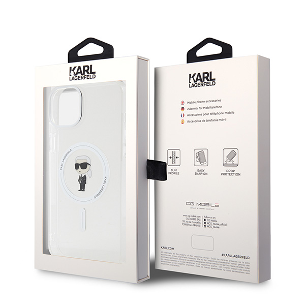 Karl Lagerfeld KLHMP15MHFCKNOT Apple iPhone 15 Plus / 14 Plus 6.7″ skaidrus kietas dėklas IML Ikonik MagSafe aprašymas - Prekės nuotrauka Karl Lagerfeld KLHMP15MHFCKNOT Apple iPhone 15 Plus / 14 Plus 6.7″ skaidrus kietas dėklas IML Ikonik MagSafe aprašymas - Prekės nuotrauka
