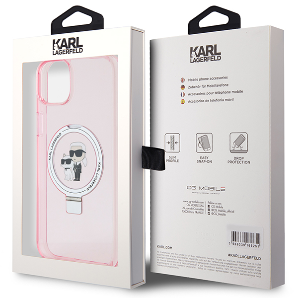 Karl Lagerfeld KLHMP15MHMRSKCP Apple iPhone 15 Plus / 14 Plus 6.7″ rožinės spalvos kietas dėklas Ring Stand Karl&Cho aprašymas - Prekės nuotrauka Karl Lagerfeld KLHMP15MHMRSKCP Apple iPhone 15 Plus / 14 Plus 6.7″ rožinės spalvos kietas dėklas Ring Stand Karl&Cho aprašymas - Prekės nuotrauka