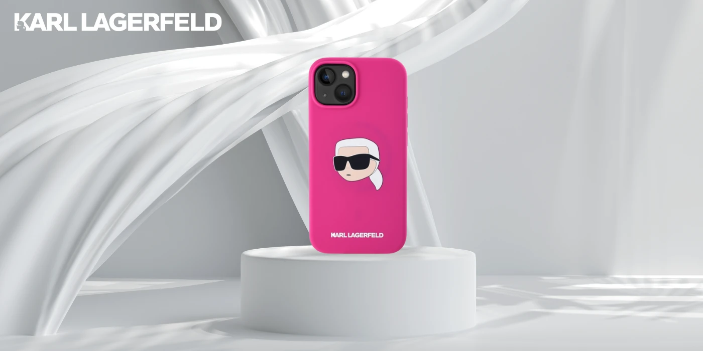 Karl Lagerfeld KLHMP15SSKHPPLF Apple iPhone 15 6.1