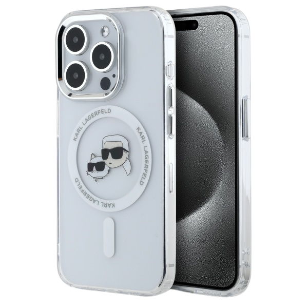 Karl Lagerfeld KLHMP15XHLSKCH Apple iPhone 15 Pro Max 6.7″ baltos spalvos kietas dėklas IML Metal Karl&Choupette aprašymas - Prekės nuotrauka Karl Lagerfeld KLHMP15XHLSKCH Apple iPhone 15 Pro Max 6.7″ baltos spalvos kietas dėklas IML Metal Karl&Choupette aprašymas - Prekės nuotrauka