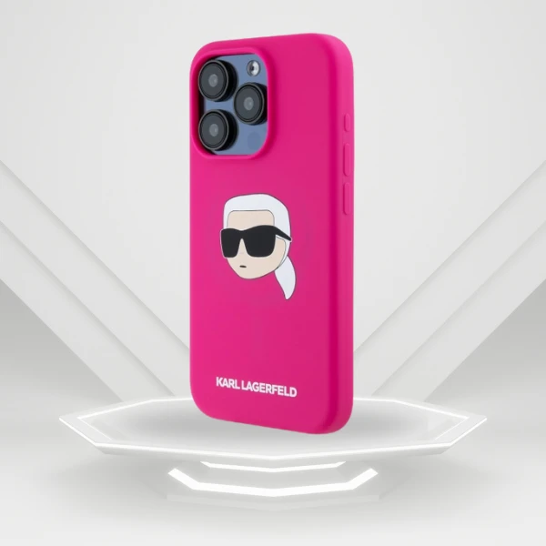 Karl Lagerfeld KLHMP15XSKHPPLF Apple iPhone 15 Pro Max 6.7 Karl Lagerfeld KLHMP15XSKHPPLF Apple iPhone 15 Pro Max 6.7