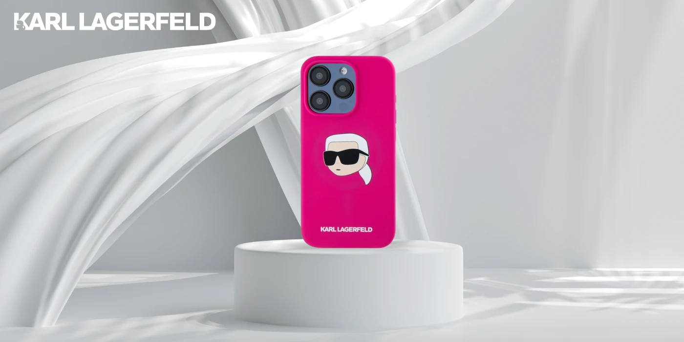 Karl Lagerfeld KLHMP15XSKHPPLF Apple iPhone 15 Pro Max 6.7 Karl Lagerfeld KLHMP15XSKHPPLF Apple iPhone 15 Pro Max 6.7