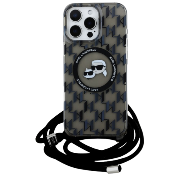 Karl Lagerfeld KLHMP16LHCKCKLCK Apple iPhone 16 Pro 6.3″ juodos spalvos kietas dėklas IML Crossbody Monogram Karl & Chou aprašymas - Prekės nuotrauka Karl Lagerfeld KLHMP16LHCKCKLCK Apple iPhone 16 Pro 6.3″ juodos spalvos kietas dėklas IML Crossbody Monogram Karl & Chou aprašymas - Prekės nuotrauka