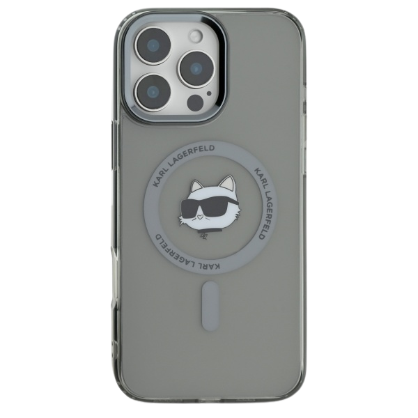 Karl Lagerfeld KLHMP16LHLSCHK Apple iPhone 16 Pro 6.3″ juodos spalvos kietas dėklas IML Metal Choupette Head MagSa aprašymas - Prekės nuotrauka Karl Lagerfeld KLHMP16LHLSCHK Apple iPhone 16 Pro 6.3″ juodos spalvos kietas dėklas IML Metal Choupette Head MagSa aprašymas - Prekės nuotrauka