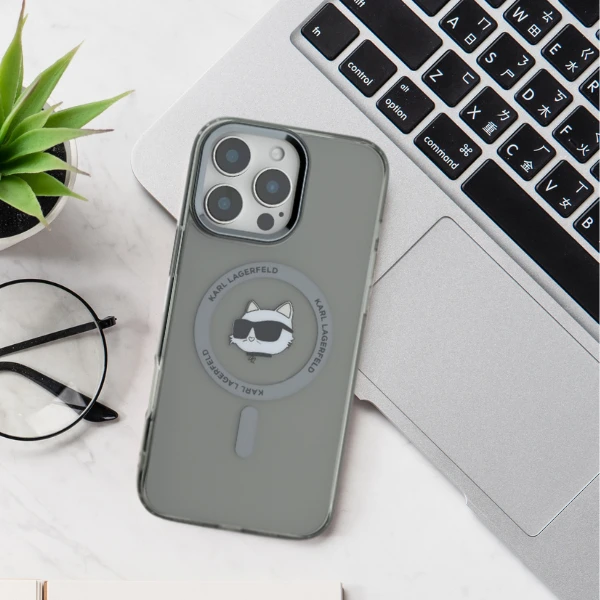 Dėklas Karl Lagerfeld KLHMP16MHLSKCK Apple iPhone 16 Plus 6.7