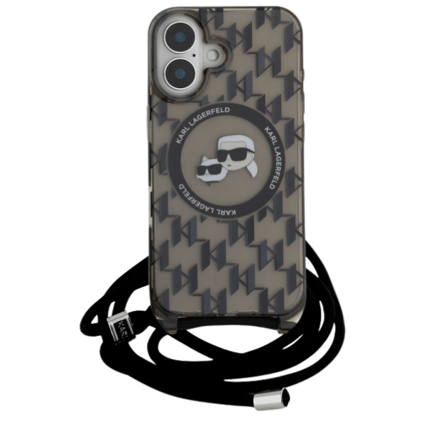 Karl Lagerfeld KLHMP16SHCKCKLCK Apple iPhone 16 6.1″ juodos spalvos kietas dėklas IML Crossbody Monogram Karl & & Chou aprašymas - Prekės nuotrauka Karl Lagerfeld KLHMP16SHCKCKLCK Apple iPhone 16 6.1″ juodos spalvos kietas dėklas IML Crossbody Monogram Karl & & Chou aprašymas - Prekės nuotrauka