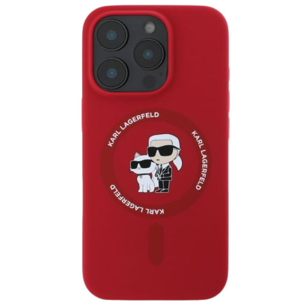 Karl Lagerfeld KLHMP16SSCMKCRHR Apple iPhone 16 6.1″ red kietas dėklas Silicone Karl&Choupette Heads Ri aprašymas - Prekės nuotrauka Karl Lagerfeld KLHMP16SSCMKCRHR Apple iPhone 16 6.1″ red kietas dėklas Silicone Karl&Choupette Heads Ri aprašymas - Prekės nuotrauka