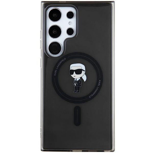 Karl Lagerfeld KLHMS24LHFCKNOK Samsung Galaxy S24 Ultra S928 dėklas telefonui Juodas spalvos hardcase IML Ikonik MagSafe aprašymas - Prekės nuotrauka Karl Lagerfeld KLHMS24LHFCKNOK Samsung Galaxy S24 Ultra S928 dėklas telefonui Juodas spalvos hardcase IML Ikonik MagSafe aprašymas - Prekės nuotrauka