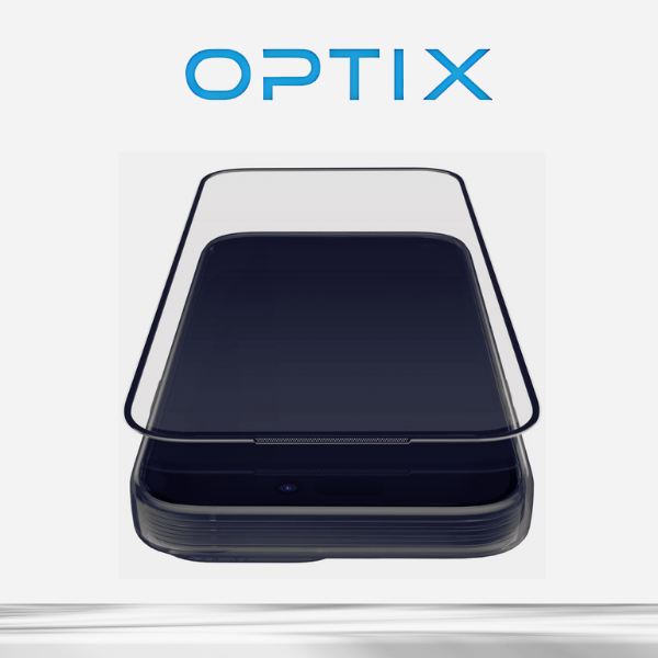 Keraminio stiklo ekrano apsauga UNIQ Optix Xenon Nanoceram, skirta iPhone 18 Pro aprašymas - Prekės nuotrauka