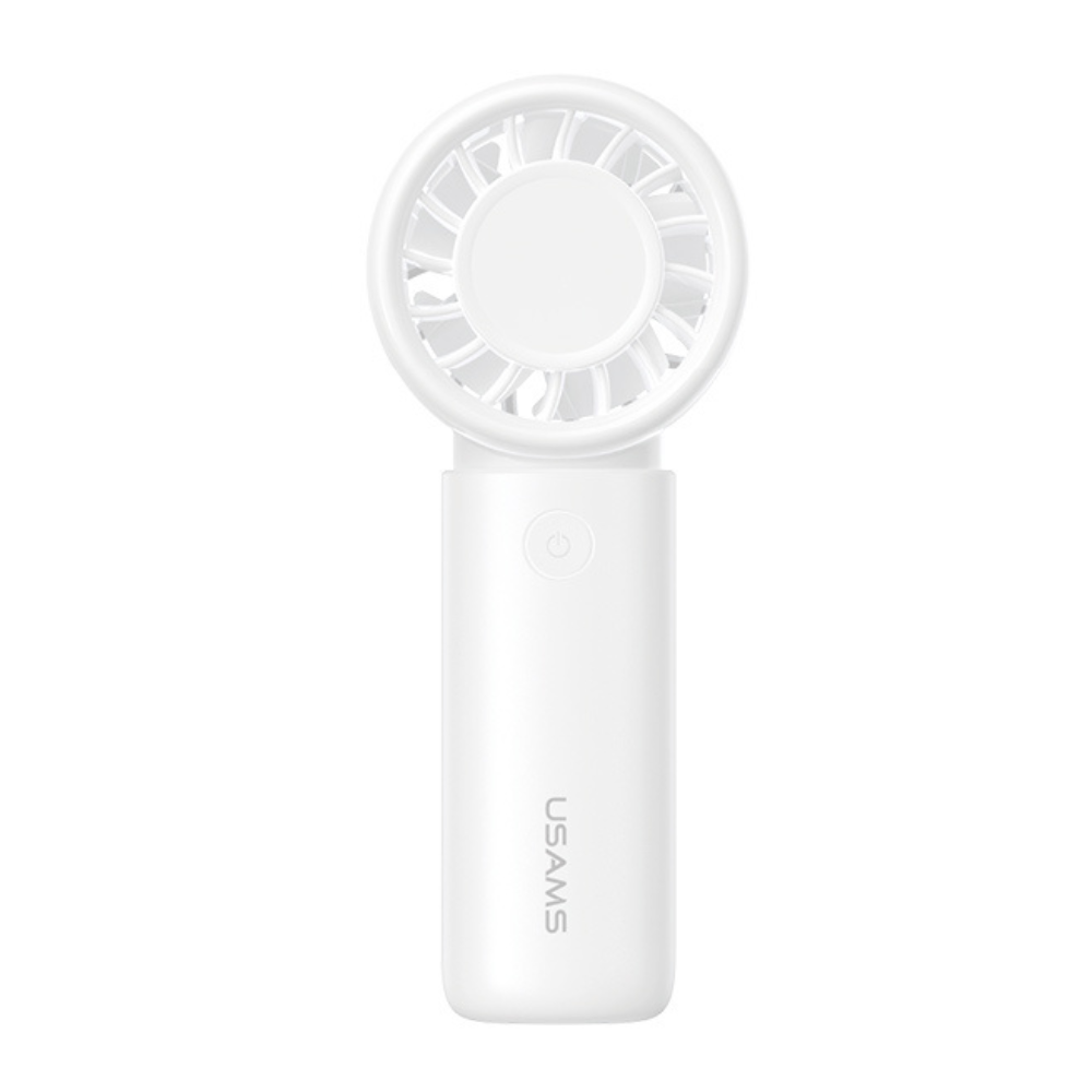Kišeninis Ventiliatorius USAMS BC Series 500mAh baltos spalvos aprašymas - Prekės nuotrauka Kišeninis Ventiliatorius USAMS BC Series 500mAh baltos spalvos aprašymas - Prekės nuotrauka