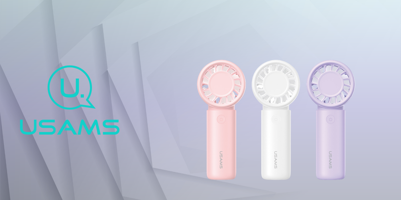 Kišeninis Ventiliatorius USAMS BC Series 500mAh rožinės spalvos aprašymas - Prekės nuotrauka Kišeninis Ventiliatorius USAMS BC Series 500mAh rožinės spalvos aprašymas - Prekės nuotrauka
