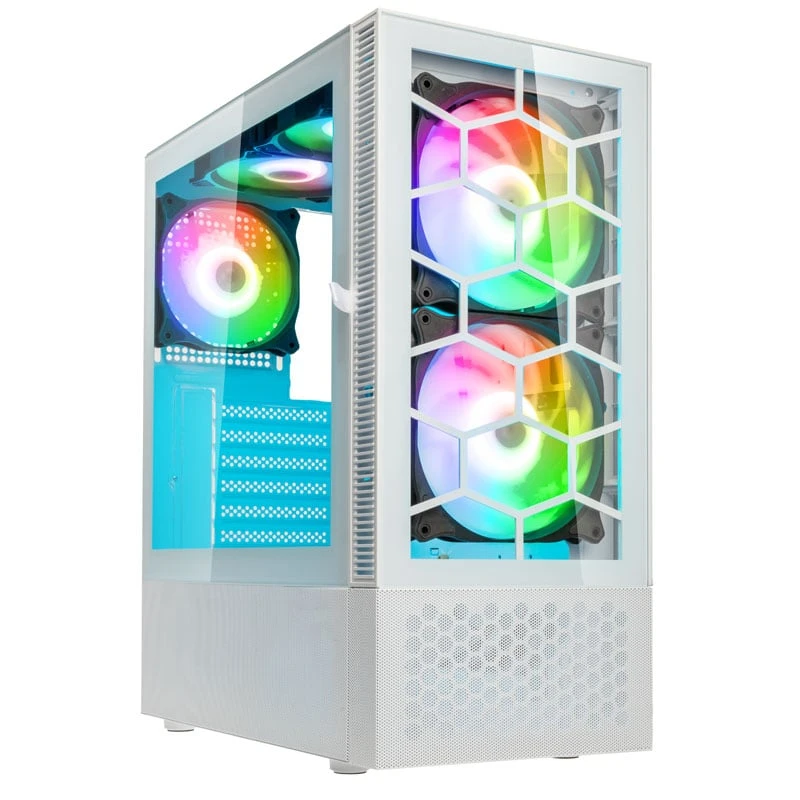 Kolink Observatory MX Glass ARGB PC Case, Mid Tower – Baltas aprašymas - Prekės nuotrauka Kolink Observatory MX Glass ARGB PC Case, Mid Tower – Baltas aprašymas - Prekės nuotrauka