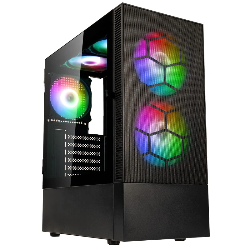 Kolink Observatory MX Mesh ARGB Midi Tower kompiuterio korpusas – Juodas aprašymas - Prekės nuotrauka