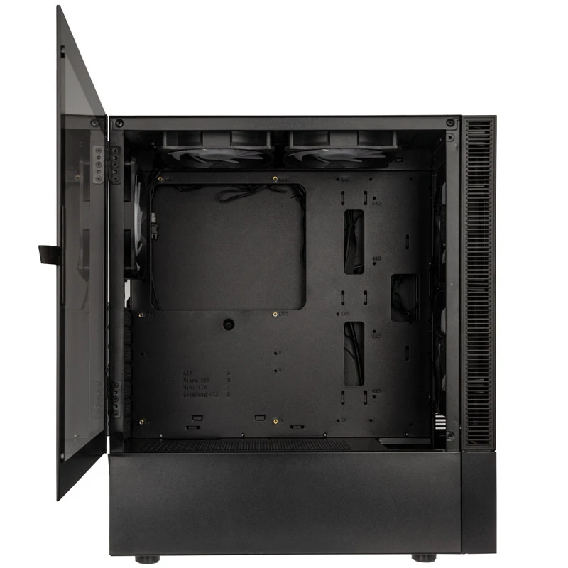 Kolink Observatory MX Mesh ARGB Midi Tower kompiuterio korpusas – Juodas aprašymas - Prekės nuotrauka