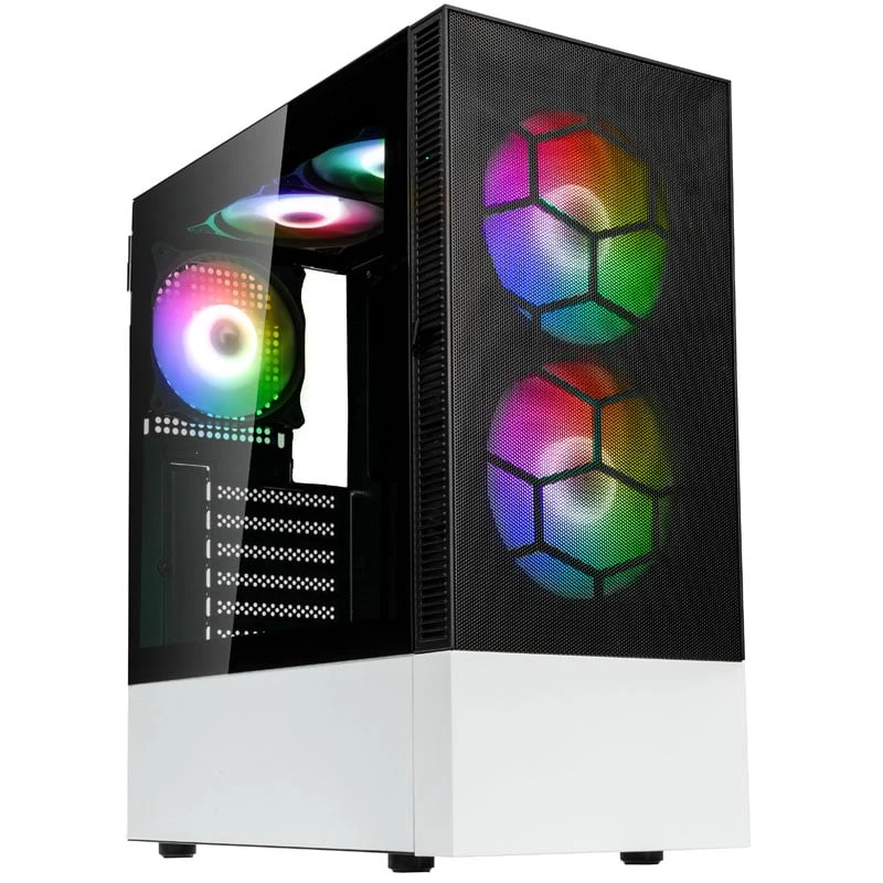 Kolink Observatory MX Mesh ARGB PC Case, Mid Tower – Juodas/Baltas aprašymas - Prekės nuotrauka