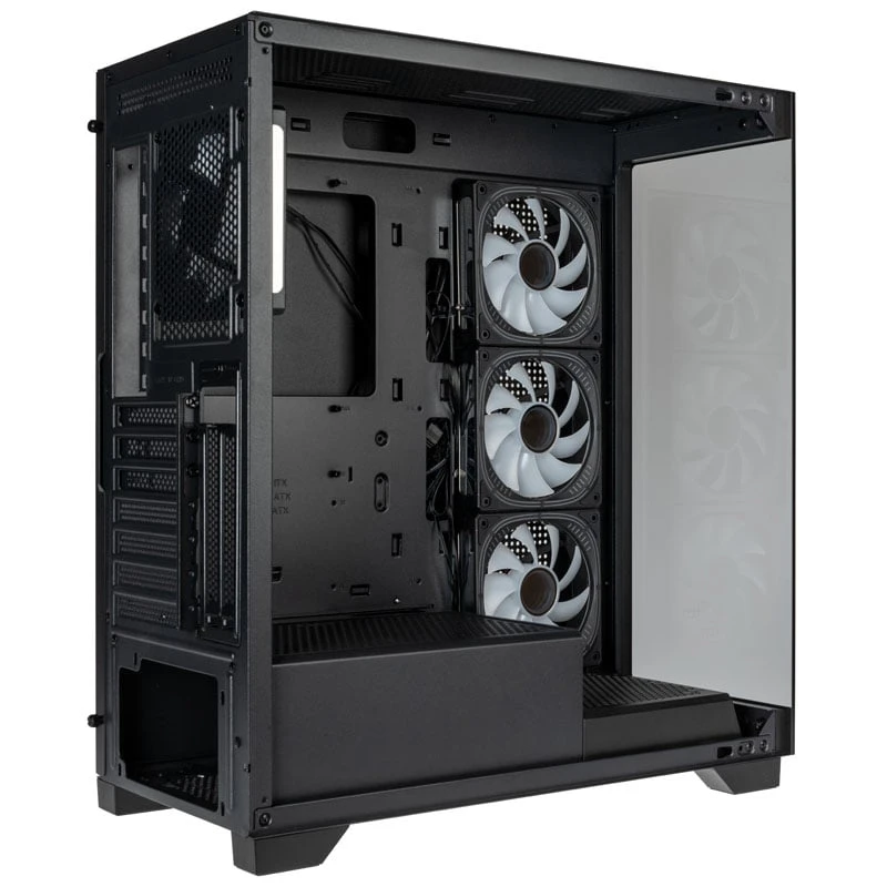 Kolink Unity Peak ARGB Midi-Tower Showcase, Tempered Glass – juodos spalvos aprašymas - Prekės nuotrauka Kolink Unity Peak ARGB Midi-Tower Showcase, Tempered Glass – juodos spalvos aprašymas - Prekės nuotrauka