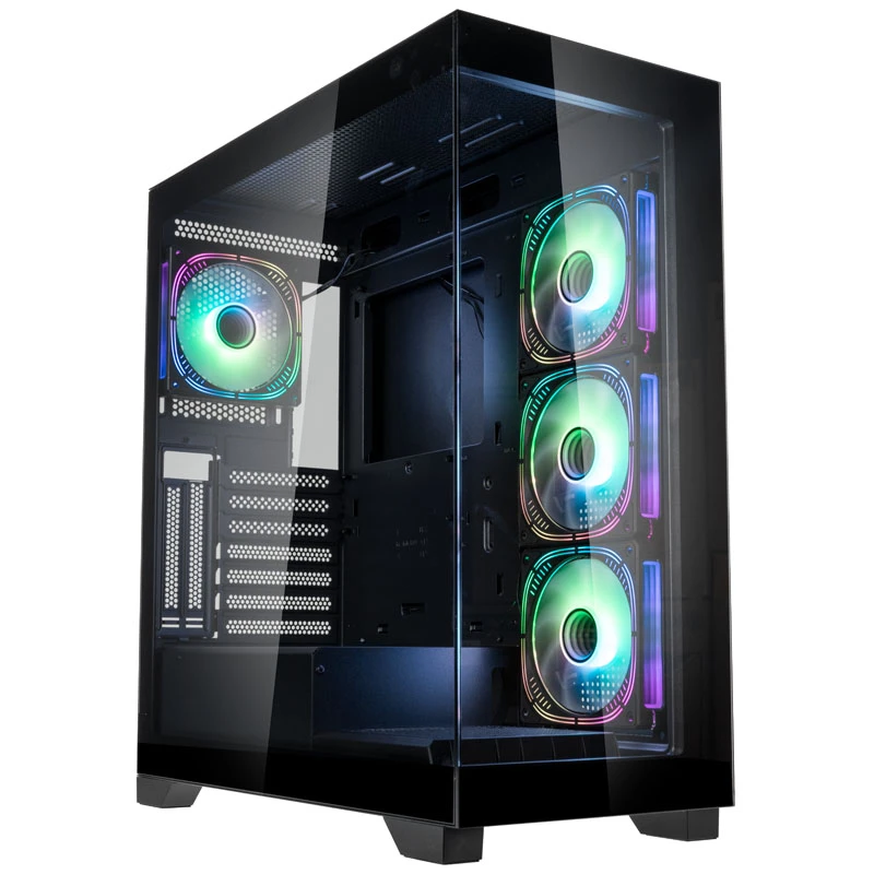 Kolink Unity Peak ARGB Midi-Tower Showcase, Tempered Glass – juodos spalvos aprašymas - Prekės nuotrauka Kolink Unity Peak ARGB Midi-Tower Showcase, Tempered Glass – juodos spalvos aprašymas - Prekės nuotrauka