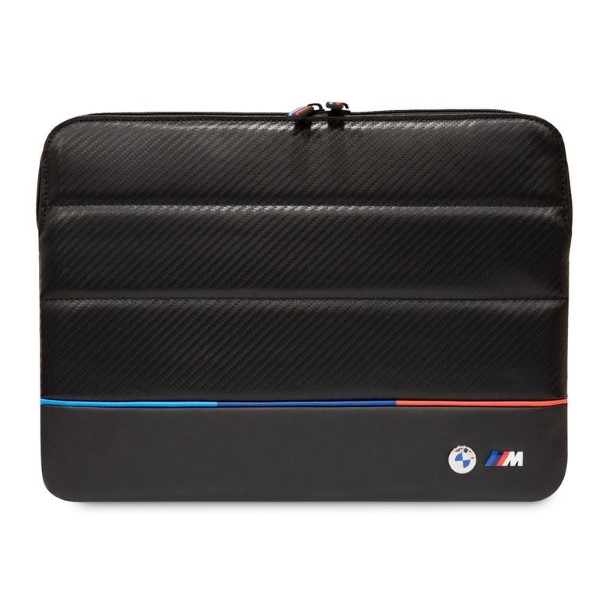 Kompiuterio dėklas BMW BMCS14PUCARTCBK 14″ juodos spalvos Carbon Tricolor aprašymas - Prekės nuotrauka