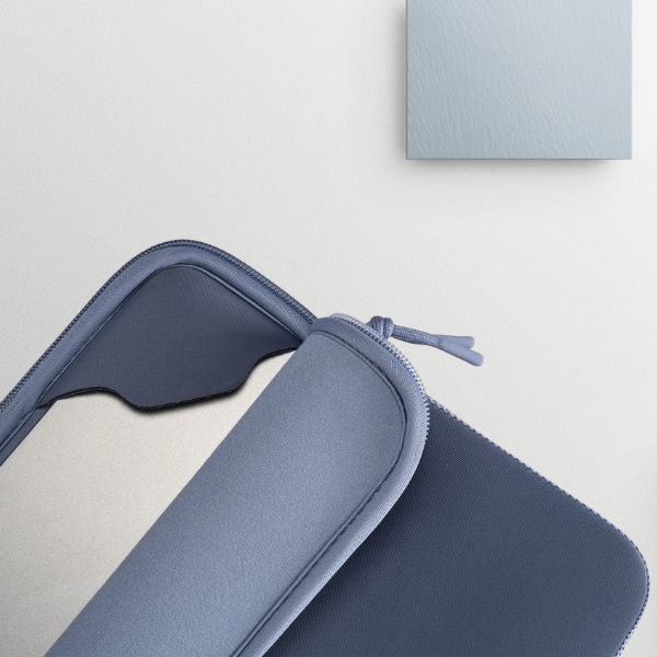 Tucano Sleeves One do MacBook Neo mėlyna aprašymas - Prekės nuotrauka