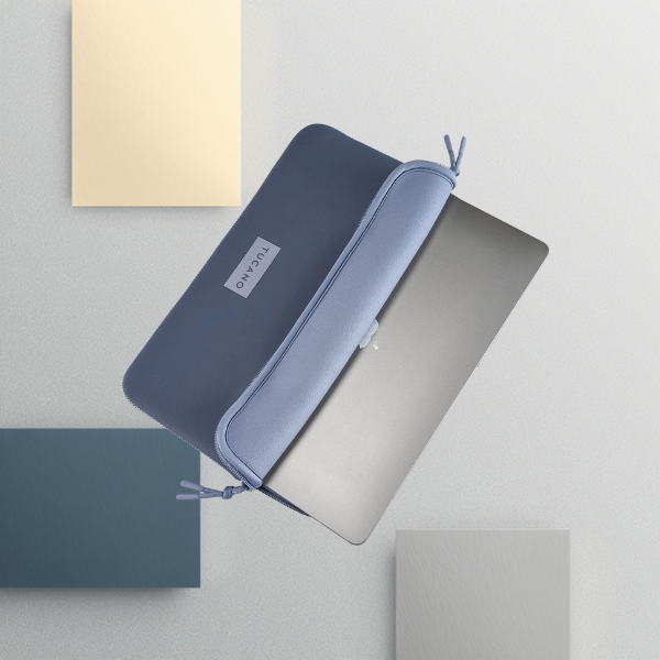 Tucano Sleeves One do MacBook Neo mėlyna aprašymas - Prekės nuotrauka