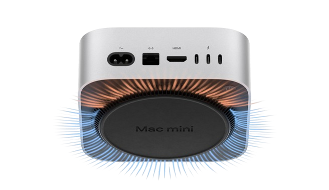 Kompiuteris Apple Mac mini M4, 10-Core CPU, 10-Core GPU, 24GB RAM, 512GB SSD - Sidabrinis (Atnaujinta) aprašymas - Prekės nuotrauka