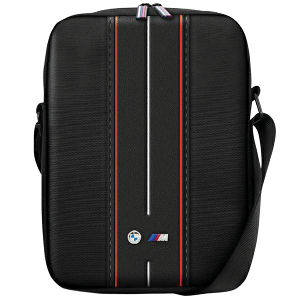 Krepšys BMW BMTB8COMPVSKR planšetiniam kompiuteriui 8″ juodos spalvos Nylon Raudona Stripe aprašymas - Prekės nuotrauka