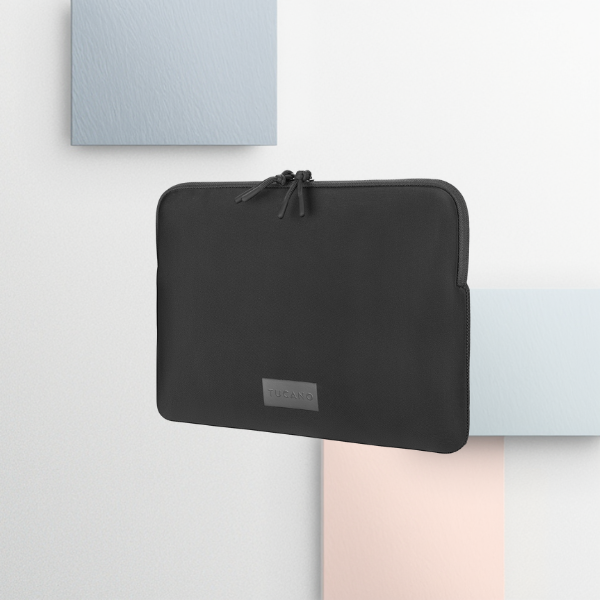 Tucano Sleeves One do MacBook Neo juoda aprašymas - Prekės nuotrauka