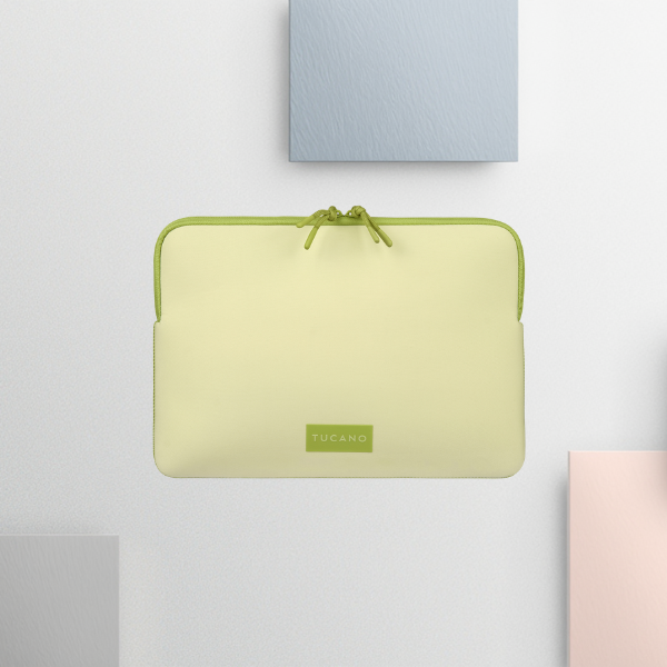 Tucano Sleeves One do MacBook Neo geltona aprašymas - Prekės nuotrauka