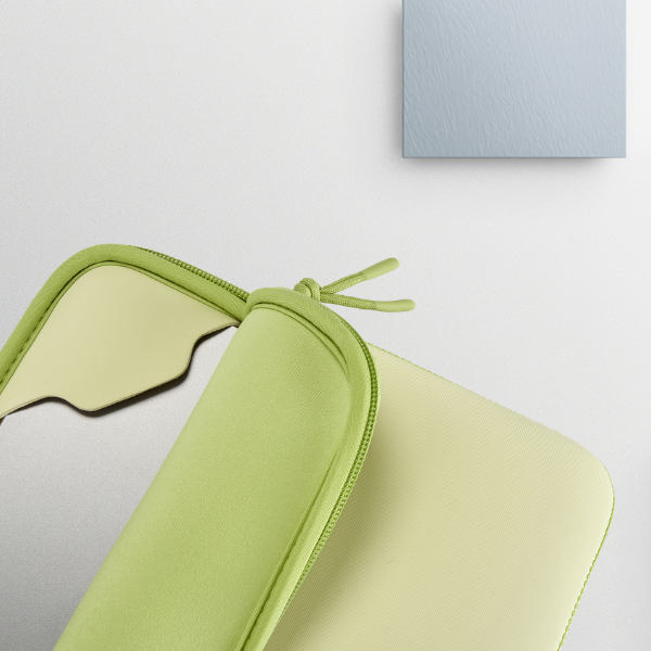 Tucano Sleeves One do MacBook Neo geltona aprašymas - Prekės nuotrauka