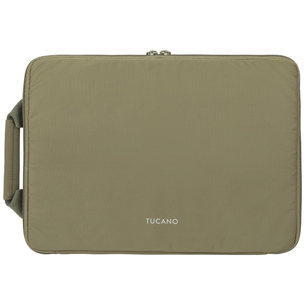 krepšys kompiuteriui Tucano Sandy Sleeve 13/14″ for laptop 13/14″ žalias aprašymas - Prekės nuotrauka