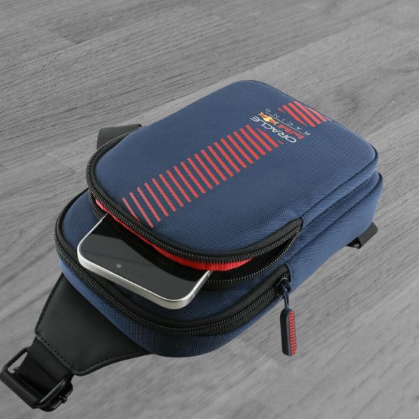 Red Bull Raudona Bull Krepšys telefonui Raudona Bull Powerbar Crossbody Nylon navy mėlynas aprašymas - Prekės nuotrauka