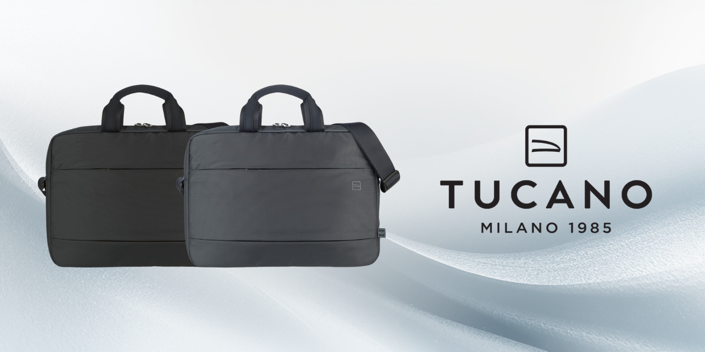 Krepšys Tucano Global 13″/14″ nešiojamam kompiuteriui 13″/14″ juodos spalvos aprašymas - Prekės nuotrauka