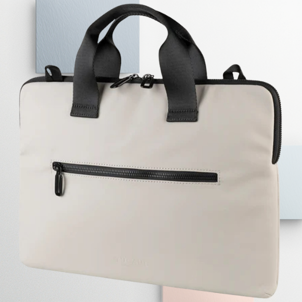 Krepšys Tucano Gommo nešiojamam kompiuteriui 14″ MacBook baltos spalvos aprašymas - Prekės nuotrauka