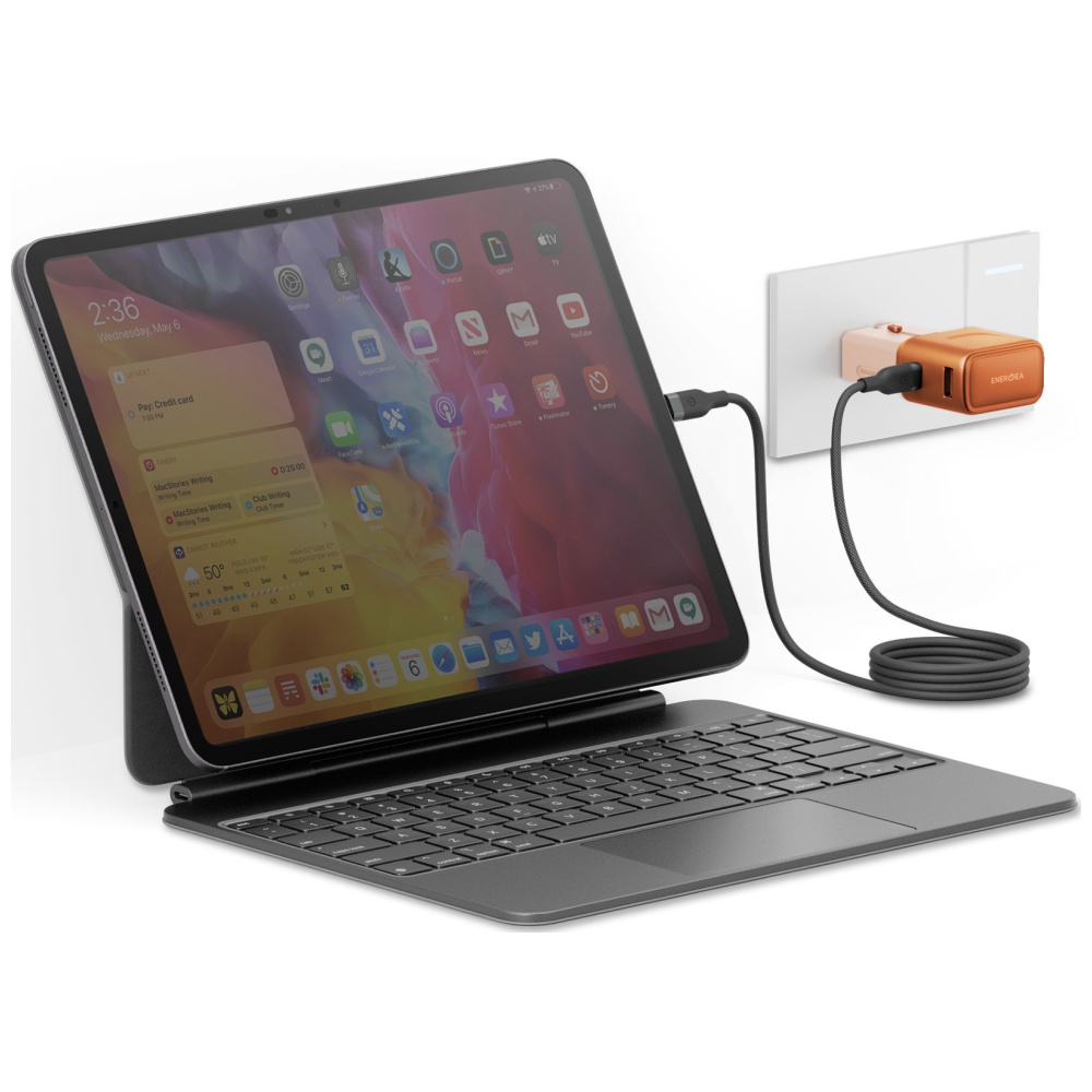 Laidinis įkroviklis Energea TravelGo Adapteris 35 USB-A/USB-C 35W oranžinis aprašymas - Prekės nuotrauka Laidinis įkroviklis Energea TravelGo Adapteris 35 USB-A/USB-C 35W oranžinis aprašymas - Prekės nuotrauka