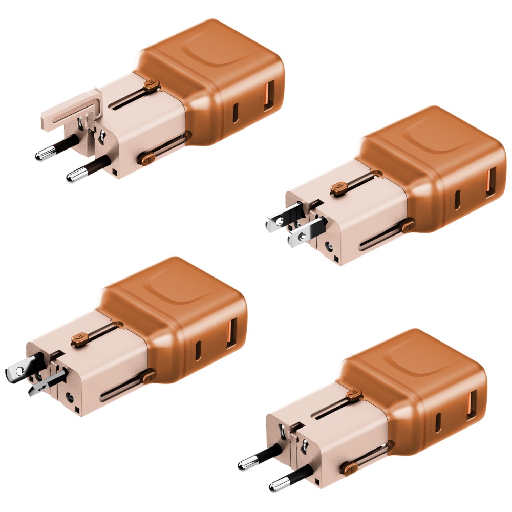 Laidinis įkroviklis Energea TravelGo Adapteris 35 USB-A/USB-C 35W oranžinis aprašymas - Prekės nuotrauka Laidinis įkroviklis Energea TravelGo Adapteris 35 USB-A/USB-C 35W oranžinis aprašymas - Prekės nuotrauka