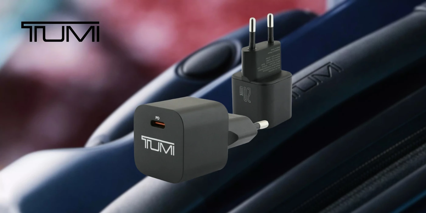 Laidinis įkroviklis TUMI Smart Power 20W USB-C juodos spalvos aprašymas - Prekės nuotrauka Laidinis įkroviklis TUMI Smart Power 20W USB-C juodos spalvos aprašymas - Prekės nuotrauka