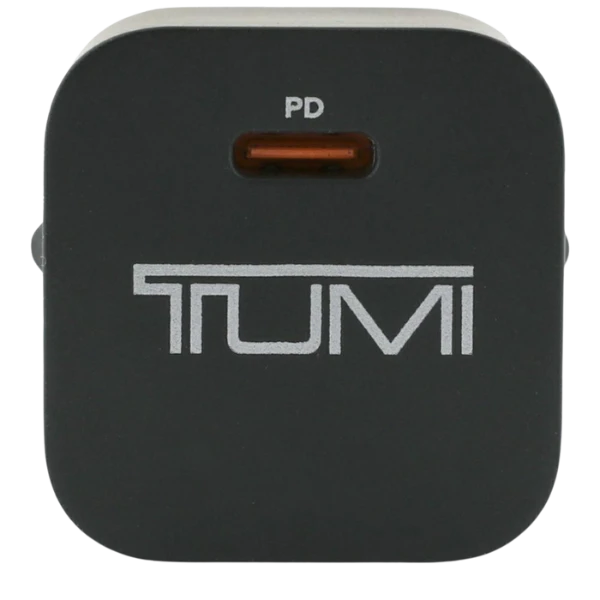 Laidinis įkroviklis TUMI Smart Power 20W USB-C juodos spalvos aprašymas - Prekės nuotrauka Laidinis įkroviklis TUMI Smart Power 20W USB-C juodos spalvos aprašymas - Prekės nuotrauka