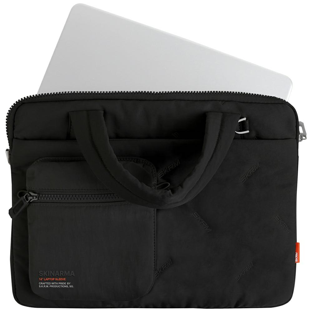 Nešiojamas kompiuteris bag Skinarma Jax 14″ juodas aprašymas - Prekės nuotrauka