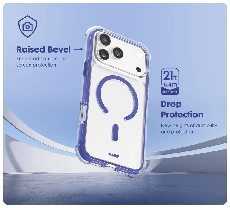 Dėklas Laut Aero Protect Apple iPhone 17 Pro, Lace Rožinė aprašymas - Prekės nuotrauka