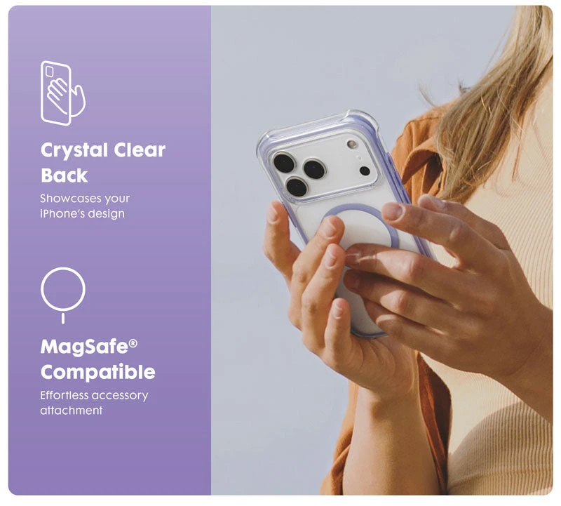 Dėklas Laut Aero Protect Apple iPhone 17 Pro, Light Violetinė aprašymas - Prekės nuotrauka