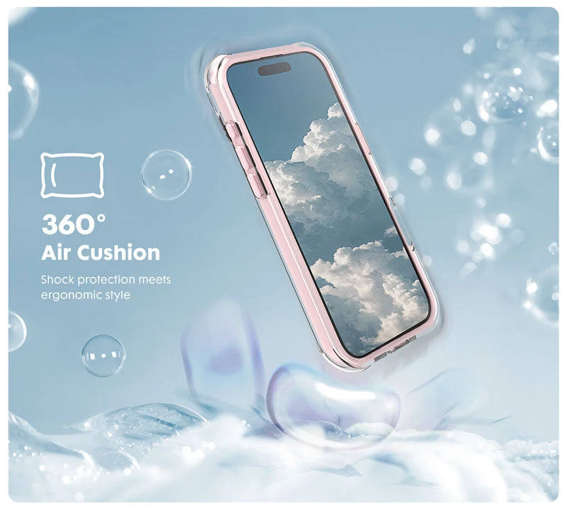 Dėklas Laut Aero Protect Apple iPhone Air, Lace Rožinė aprašymas - Prekės nuotrauka