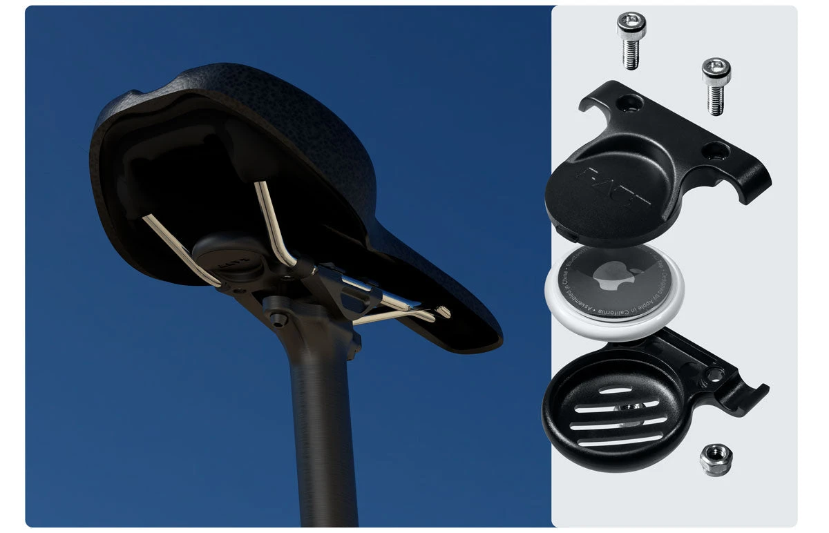 Dėklas Laut Bike Tag Saddle Mount skirtas AirTag aprašymas - Prekės nuotrauka